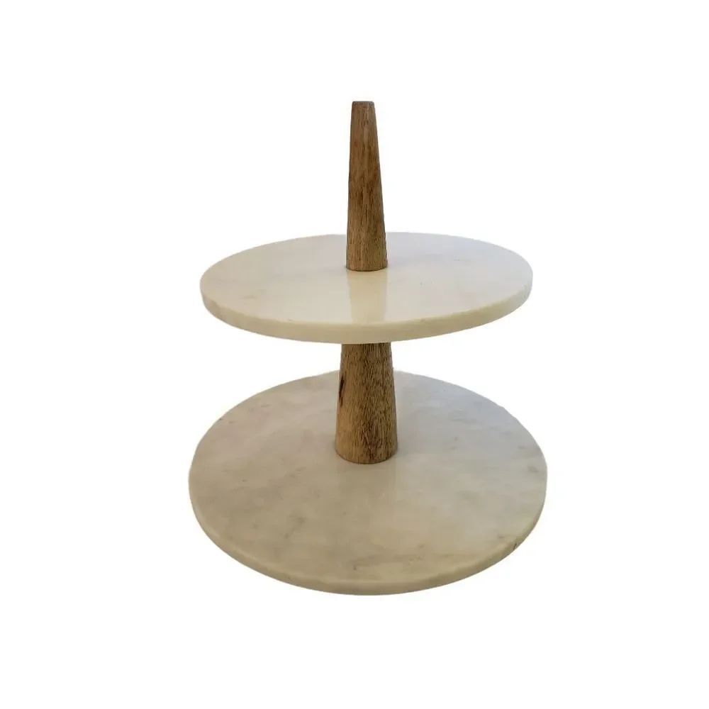 Marble & Wood Shelf - Picture 2 of 8